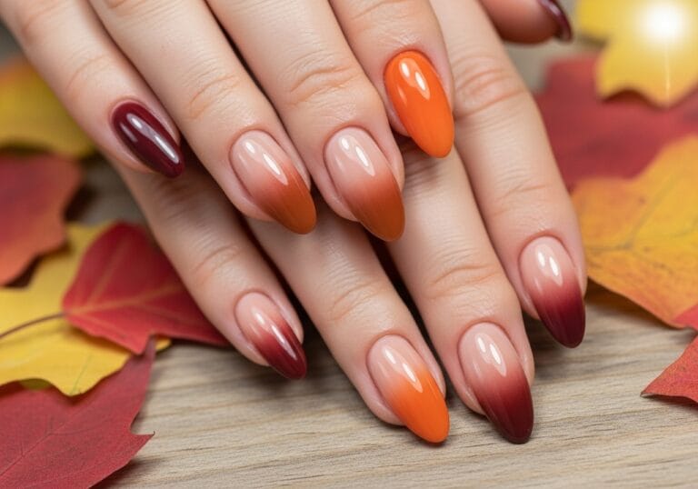 20 Ombre Fall Nail Designs Year That Are Beyond Gorgeous