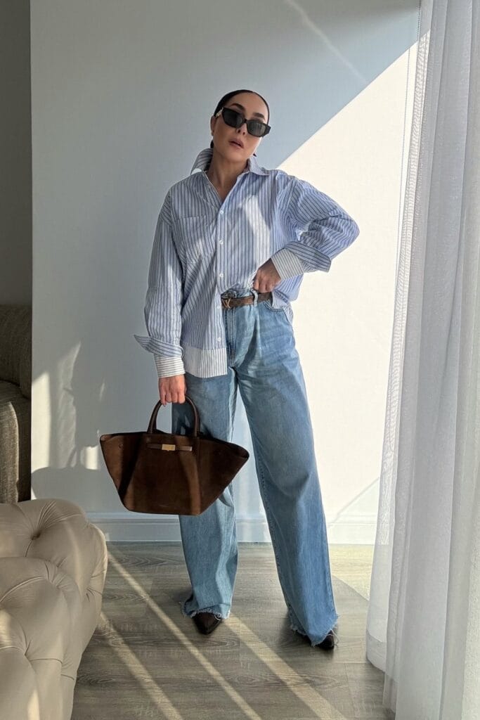 How To Style Oversized Shirts Like A Fashion Blogger 23 How To Style Oversized Shirts Like A Fashion Blogger