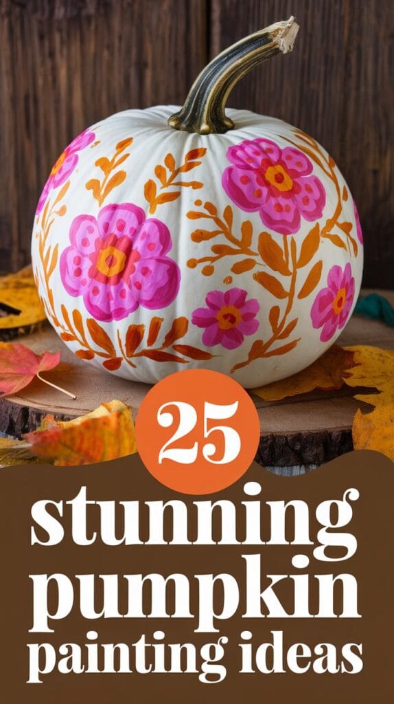 25 Stunning Pumpkin Painting Ideas You'Ll Want To Try Now 29 25 Stunning Pumpkin Painting Ideas Youll Want To Try Now